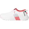 Hey Dude Sirocco | Women’s Shoes | Women’s Lace Up Loafers | Comfortable & Light-Weight(White/Pink)