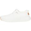 Hey Dude Women’s Sirocco W Neutrals White Loafer Flat(White)