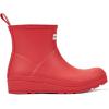 Hunter Women’s Play Short Rain Boot(Logo Red)