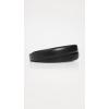 Madewell Women’s Chunky Metal Leather Belt(True Black)