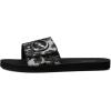 Michael Kors Women’s MK Charm Slide(Black Multi)