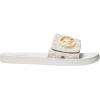 Michael Kors Women’s MK Charm Slide(Vanilla)
