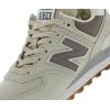 New Balance Women’s 574 V2 Essential Sneaker(Beige/Brown/Beige)