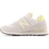 New Balance Women’s 574 V2 Essential Sneaker(Grey Matter/Sea Salt/Maize)