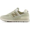 New Balance Women’s 574 V2 Essential Sneaker(Olivine/Dark Stoneware/Turtledove)