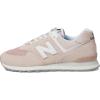 New Balance Women’s 574 V2 Essential Sneaker(Pink/White)