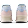 New Balance Women’s 574 V2 Essential Sneaker(Stone Pink/Sea Salt/Blue Haze)
