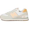 New Balance Women’s 574 V2 Essential Sneaker(Timberwolf/Alpha Orange)