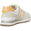 New Balance Women’s 574 V2 Essential Sneaker(Timberwolf/Alpha Orange)