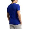POLO RALPH LAUREN Men’s Slim Fit Cotton Crew Shirts(Royal Blue/White/Red)