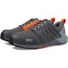 Timberland PRO Mens Radius Composite Safety ToeIndustrial Athletic Work Shoe(Grey/Orange 1)
