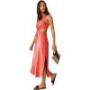 Beyond Yoga Women’s Around The World Front Twist Dress(Coral Glow)