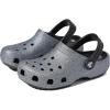 Crocs Kids’ Classic Glitter Clog(Black/Silver Glitter)