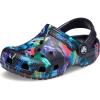 Crocs Kids’ Classic Glitter Clog(Deep Navy/Multi Dino)