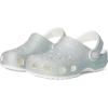 Crocs Kids’ Classic Glitter Clog(Glittery White)