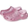 Crocs Kids’ Classic Glitter Clog(Pink Milk)