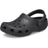 Crocs Unisex Adult Classic Glitter Clog(Black Glitter)