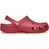 Crocs Unisex Adult Classic Glitter Clog(Cherry Red)