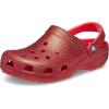 Crocs Unisex Adult Classic Glitter Clog(Flame)