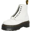 Dr. Martens womens Sinclair Max(White Milled Nappa Leather)
