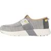 HEYDUDE Men’s Sirocco M Sport Mode(Light Grey/White)