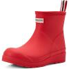 Hunter Women’s Play Short Rain Boot(Logo Red)