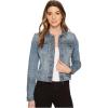 KUT from the Kloth Amelia Jean Jacket – Jackets for Women – Button Front Closure – Point Collar – Straight Back(Empathetic/Medium Base Wash)