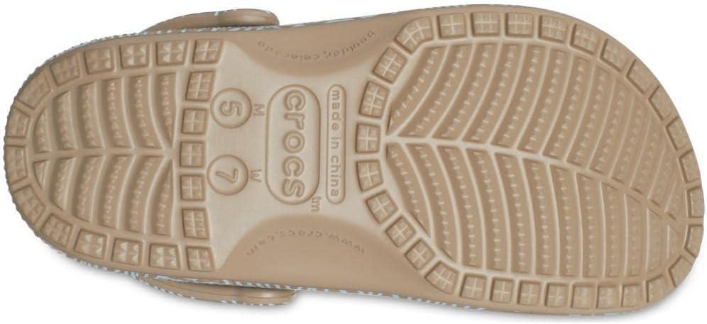 imageCrocs Unisex Adult Classic Marbled TieDye ClogsKhakiMulti