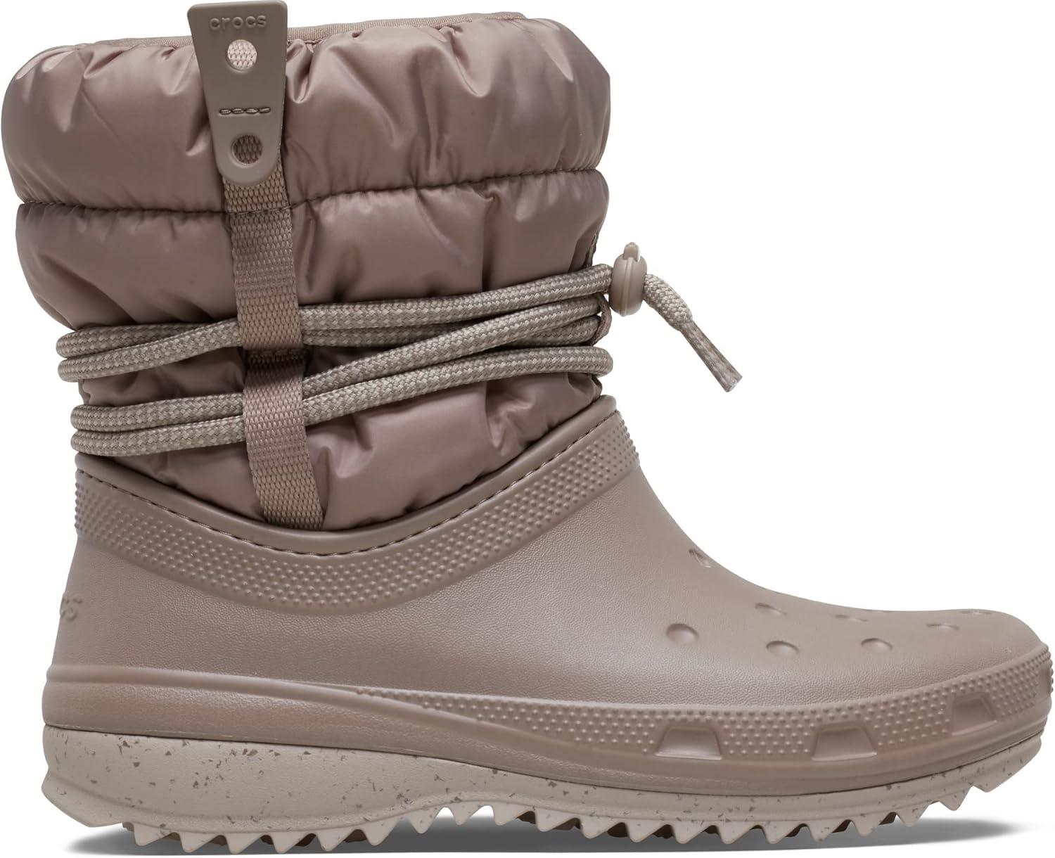 imageCrocs Womens Classic Neo Puff Luxe Boot SnowMushroom