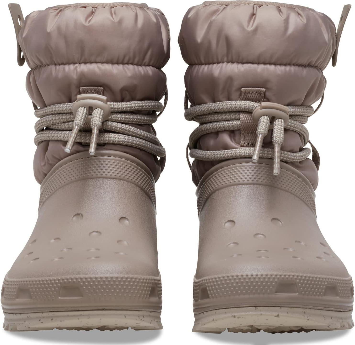 imageCrocs Womens Classic Neo Puff Luxe Boot SnowMushroom