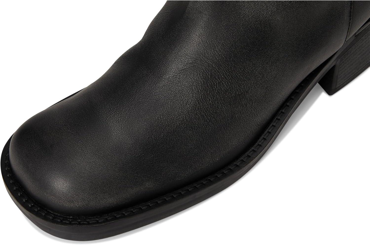 imageFree People Womens Dana Distressed Pullon Boots EquestrianBlack Distressed Leather