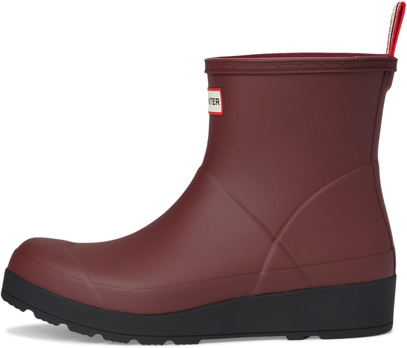 imageHunter Womens Play Short Boot RainDark Red