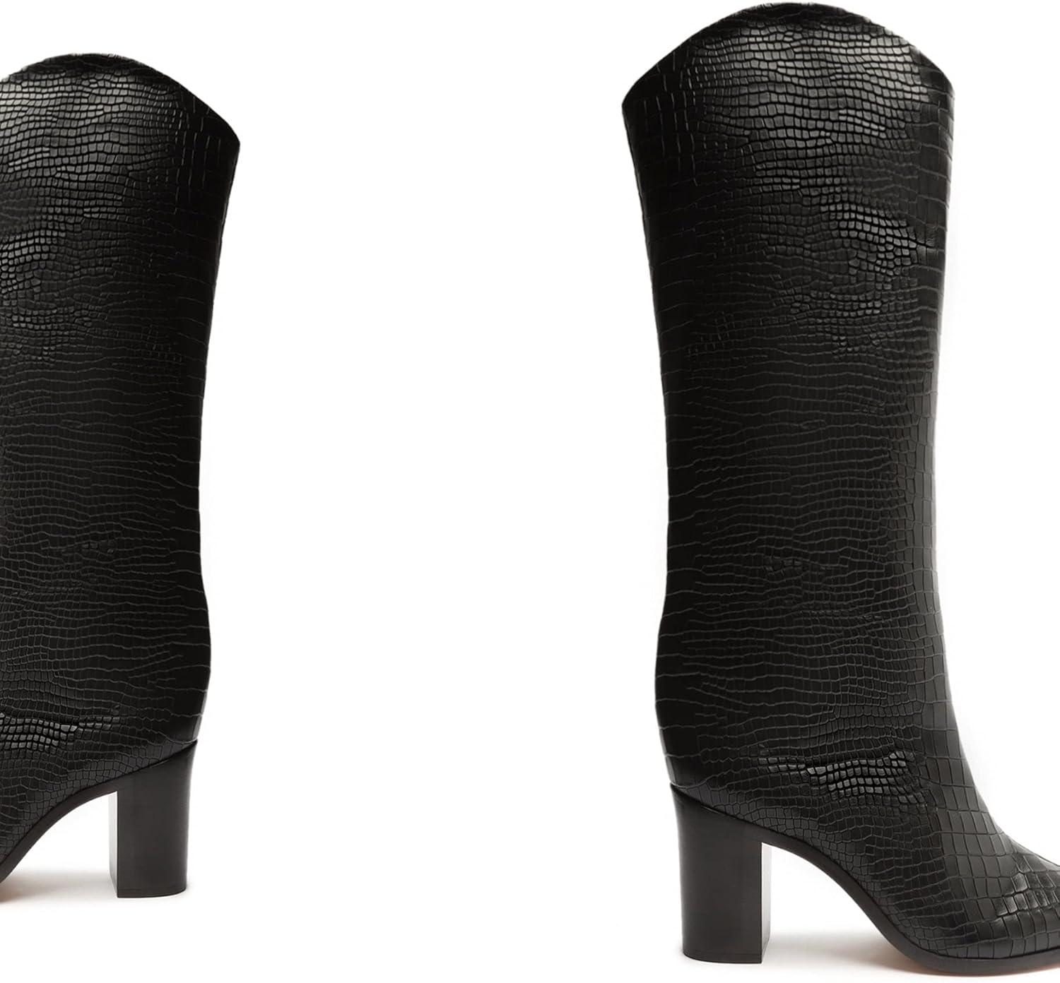 imageSCHUTZ Womens Maryana Block BootsBlack