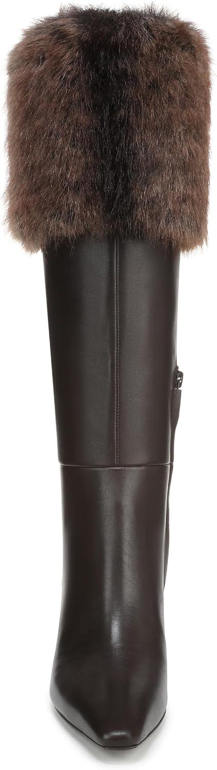 imageSam Edelman womens SylviaChocolate BrownBrown Multi Wide Calf