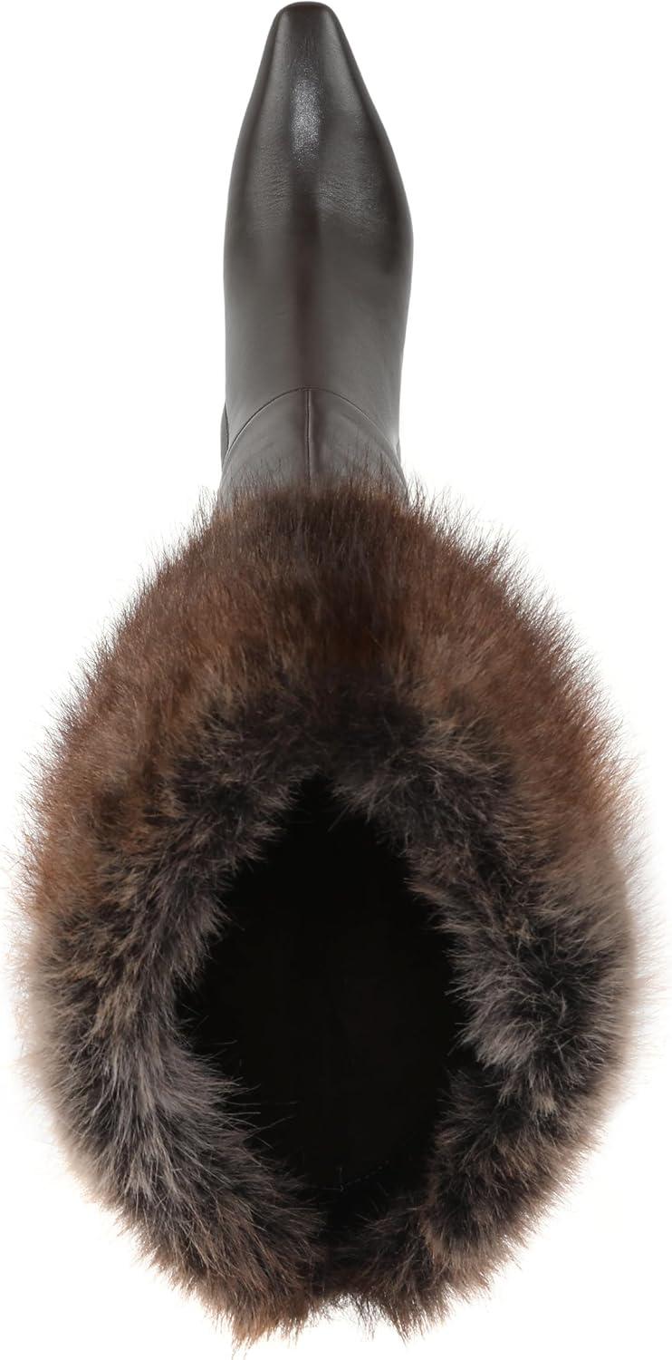 imageSam Edelman womens SylviaChocolate BrownBrown Multi Wide Calf