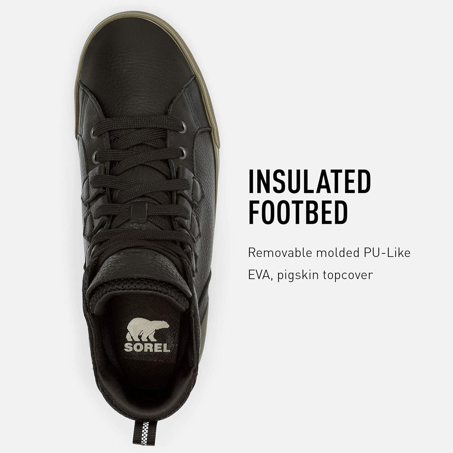 imageSorel Mens Caribou Snow BootBlack