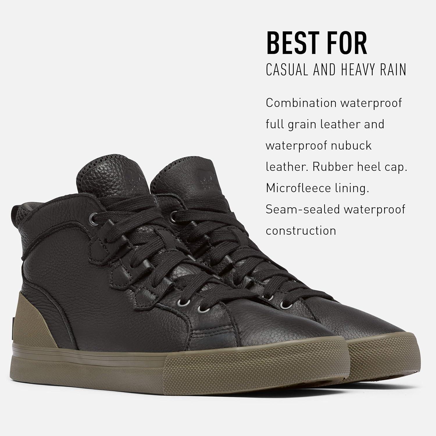 imageSorel Mens Caribou Snow BootBlack