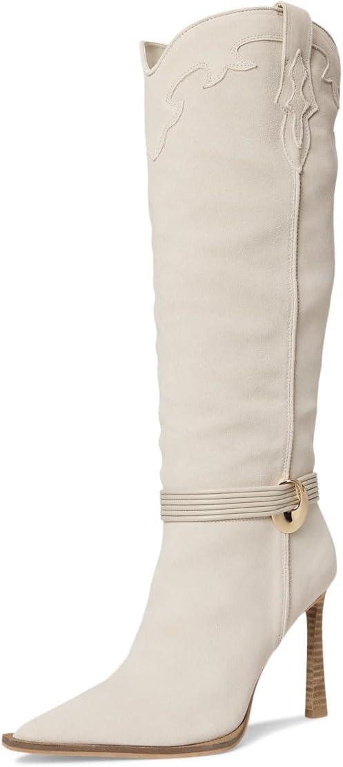 imageSteve Madden Womens Kyndall Fashion BootBone Suede