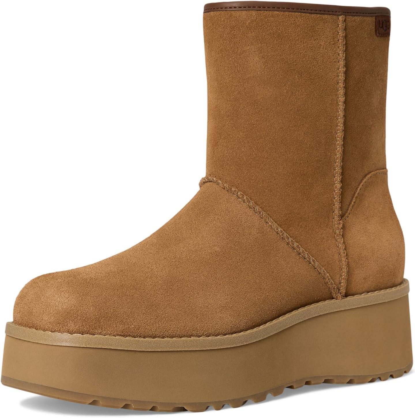 imageUGG Womens Cityfunc Mid Fashion BootChestnut Suede