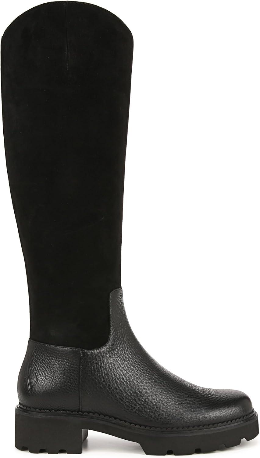 imageVionic Womens Fallbrook High Shaft Boots KneeBlack Wide Calf Leather