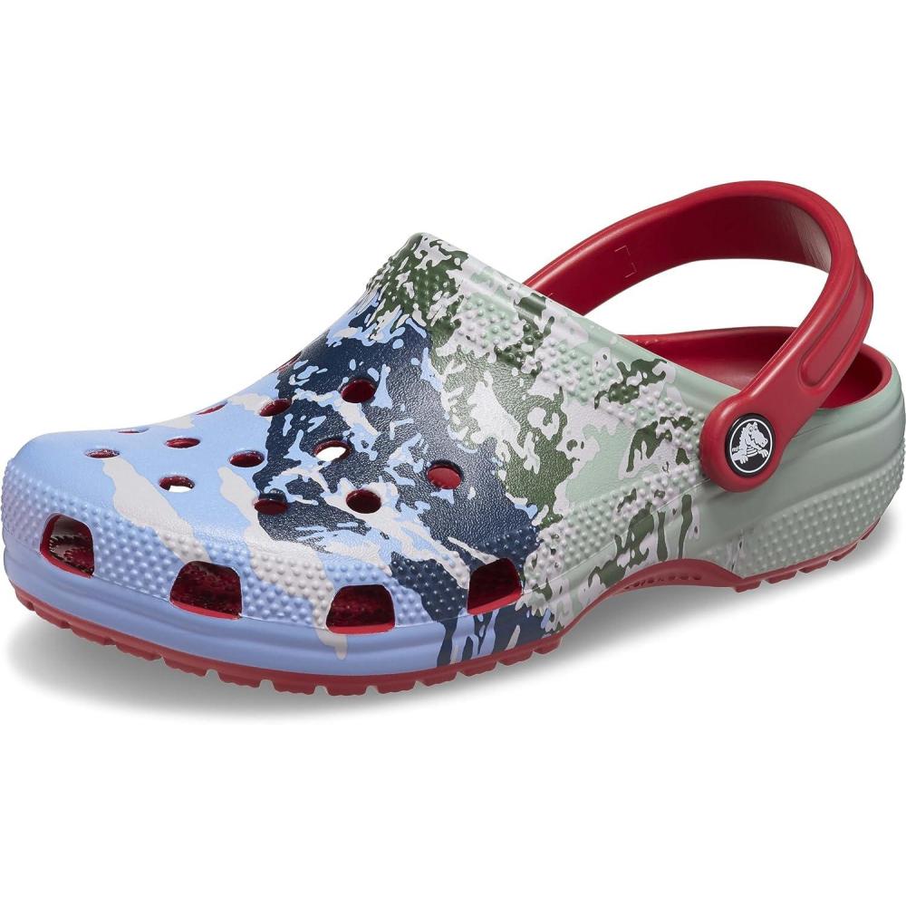 imageCrocs Unisex Adult Classic Marbled TieDye ClogsSummit Print