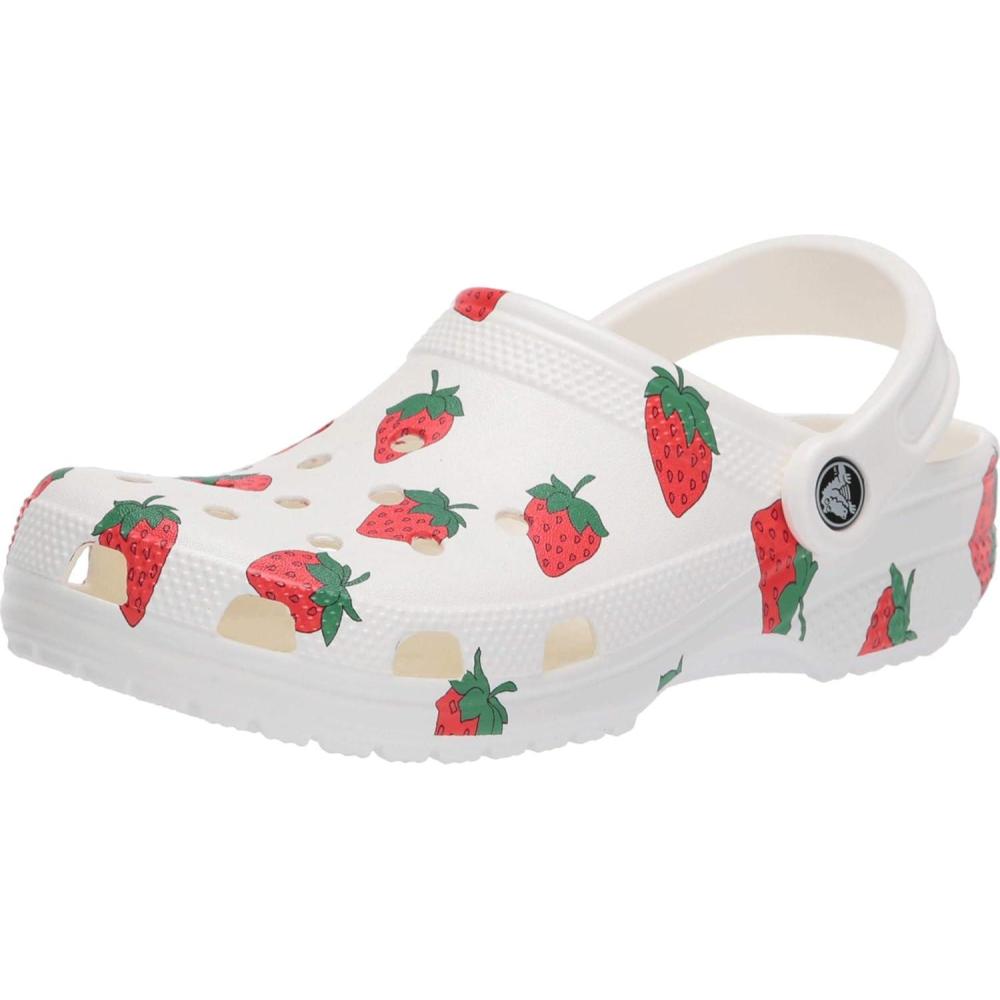 imageCrocs Unisex Adult Classic Marbled TieDye ClogsWhiteWhite