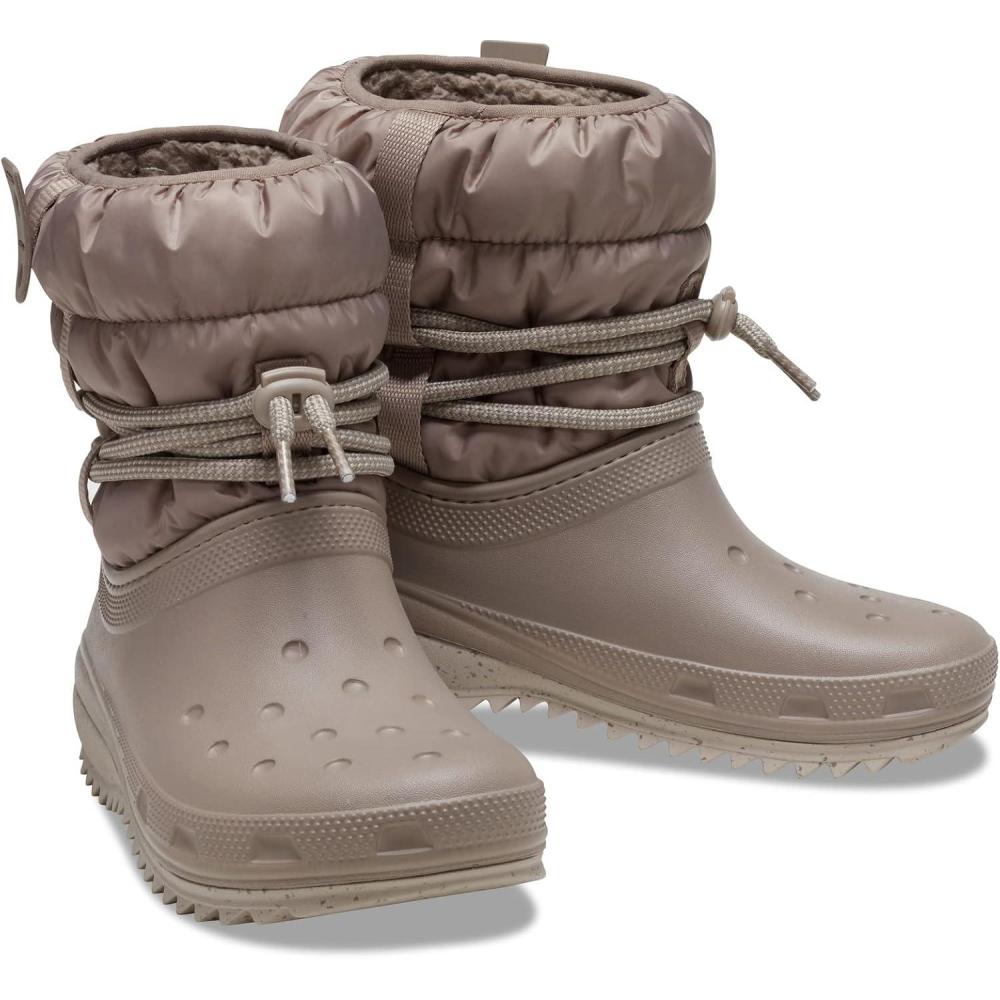imageCrocs Womens Classic Neo Puff Luxe Boot SnowMushroom