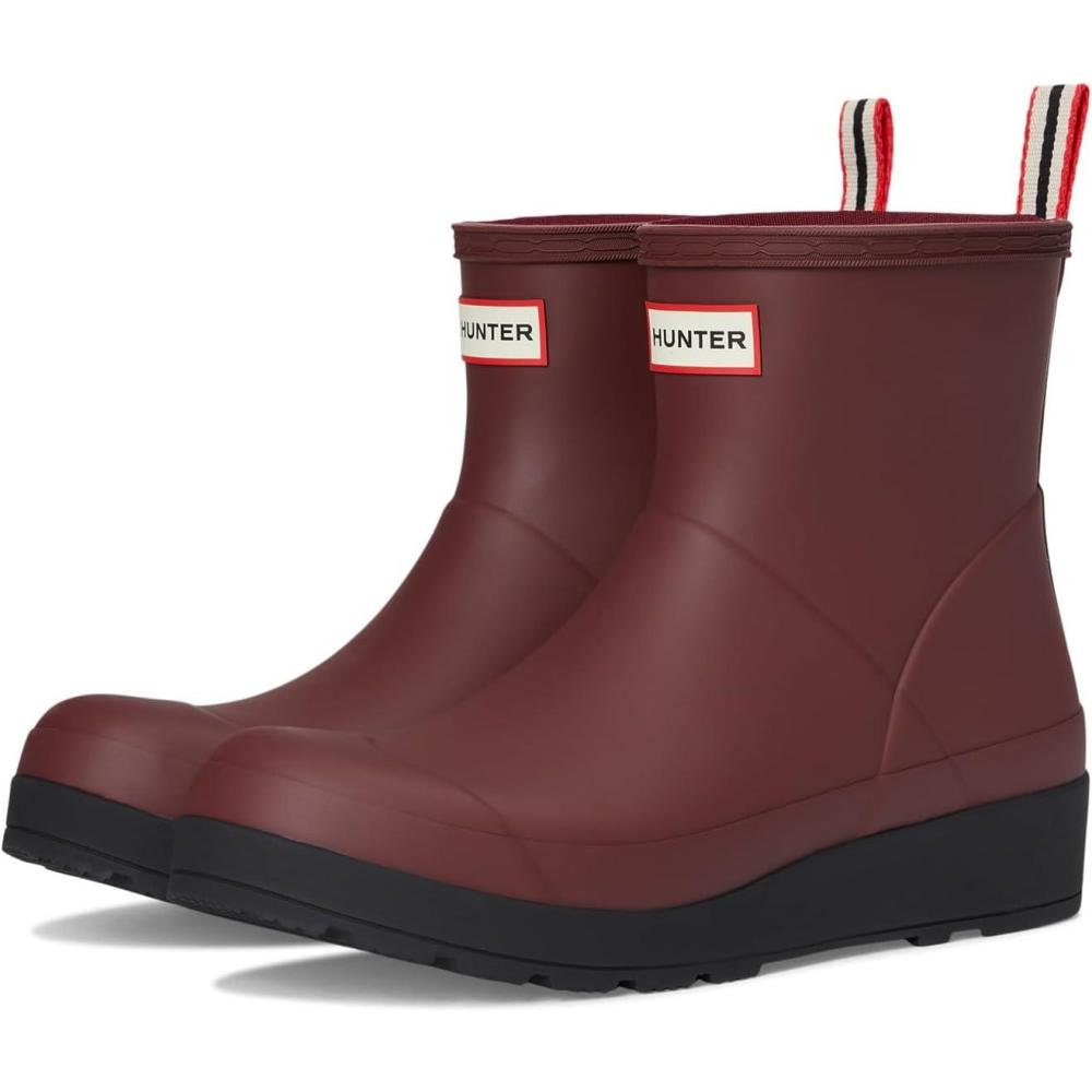 imageHunter Womens Play Short Boot RainDark Red