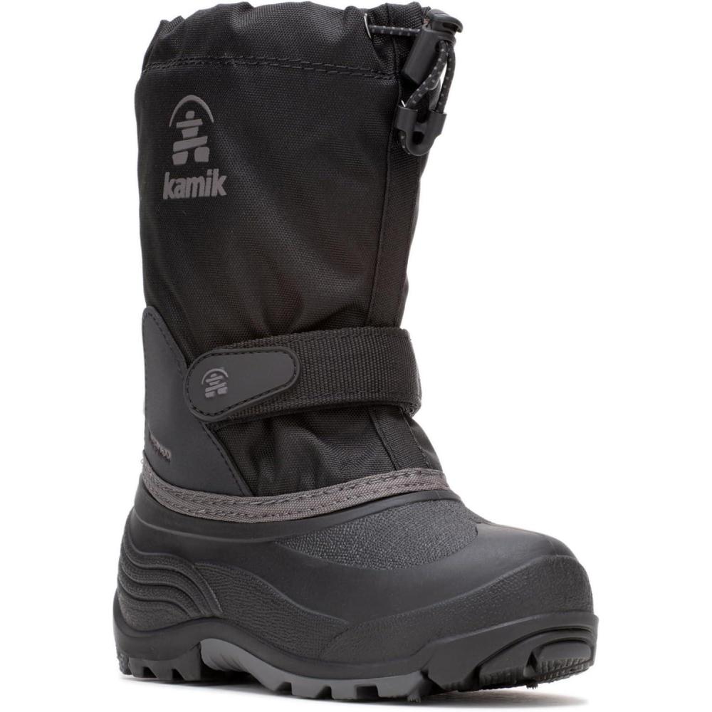 imageKamik UnisexChild WaterbugwideBlackCharcoal