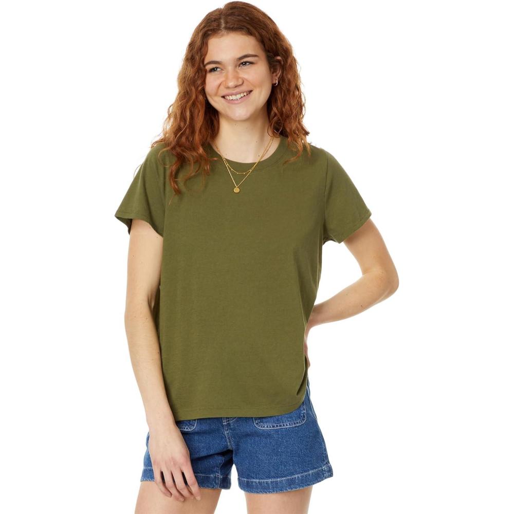 imageMadewell Womens Short Sleeve Harley TeeDesert Olive
