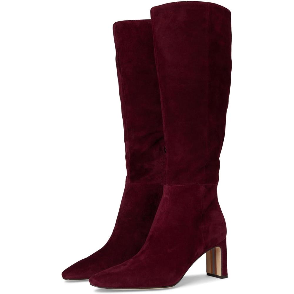 imageSam Edelman womens SylviaFrench Burgundy Wide Calf