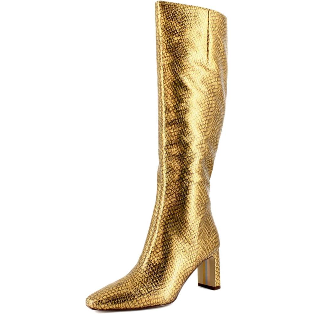 imageSam Edelman womens SylviaMedallion Gold Snake
