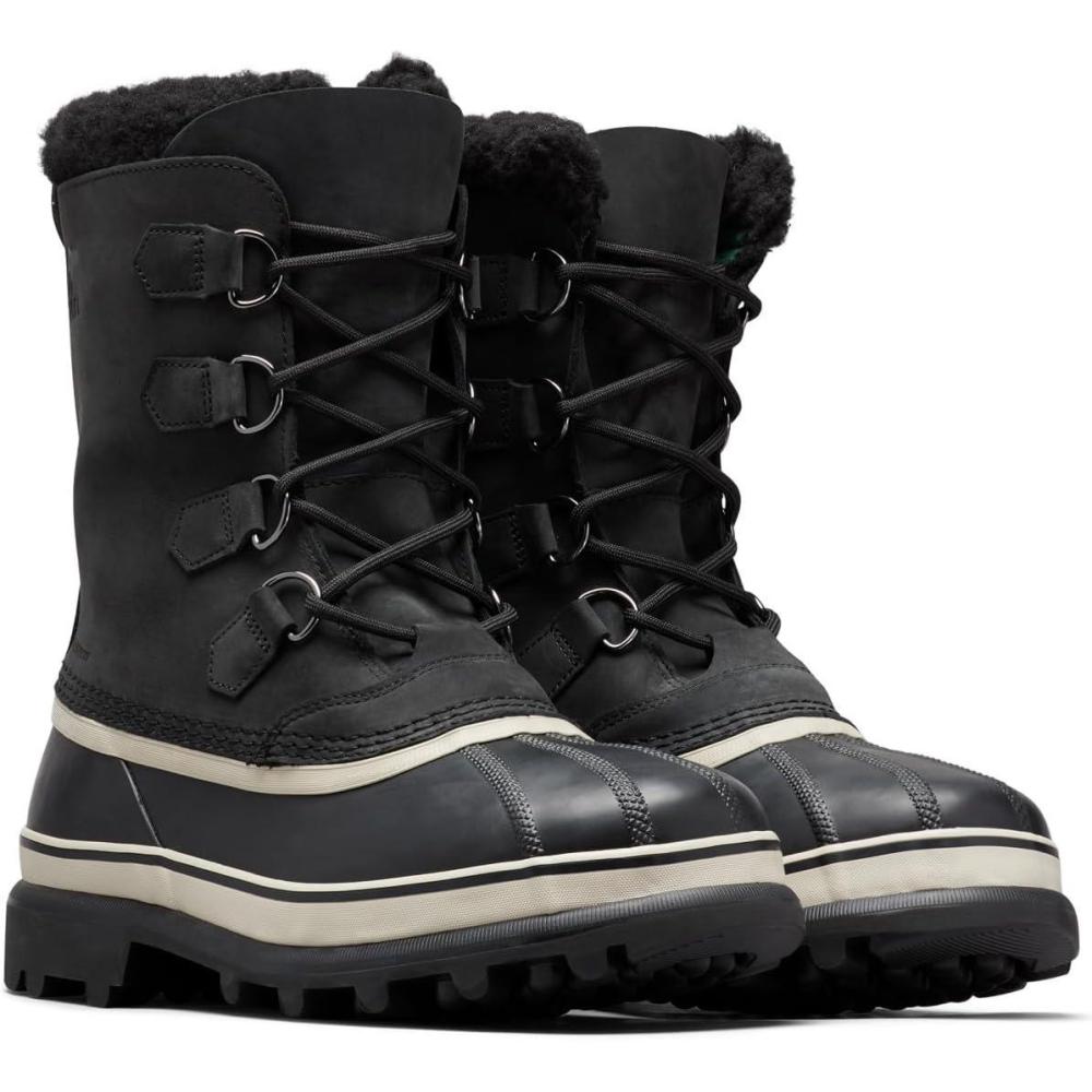 imageSorel Mens Caribou Snow BootBlack Dark Stone