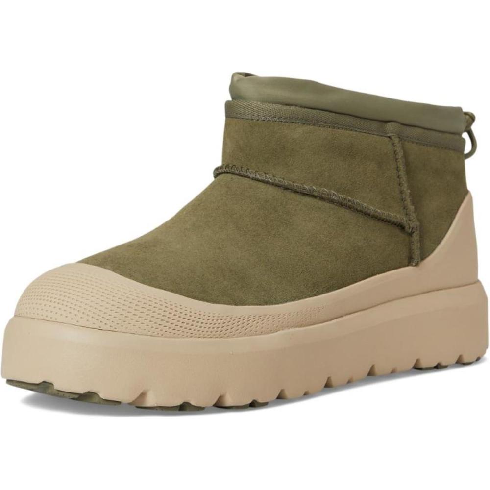 imageUGG Mens Cl Ultra Mini Weather Hybrid Fashion BootBurnt OliveMustard Seed